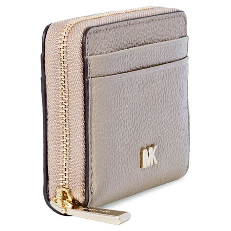 small pebbled leather wallet michael kors|michael kors small wallet women.